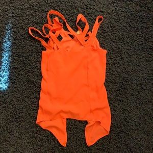Coral tank top